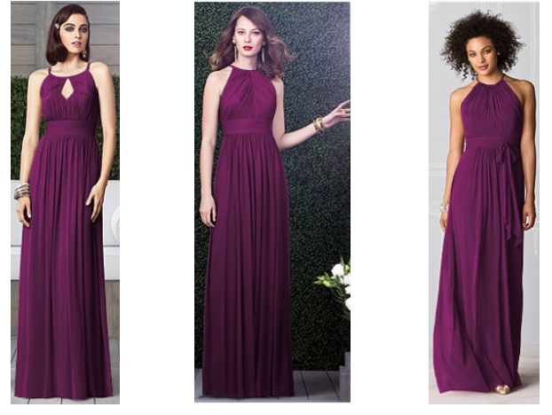 berry coloured bridesmaid dresses uk