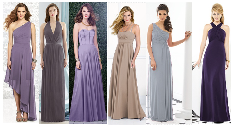 Inspired by the Yorkshire moors - heather bridesmaid dresses | The ...