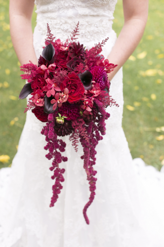 red and black halloween wedding ideas