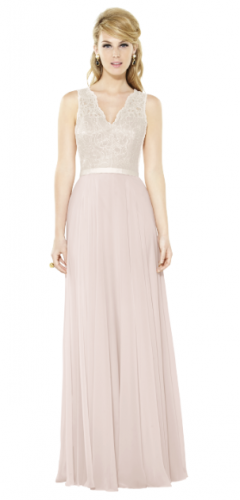 Pastel coloured wedding dresses | The Dessy Group