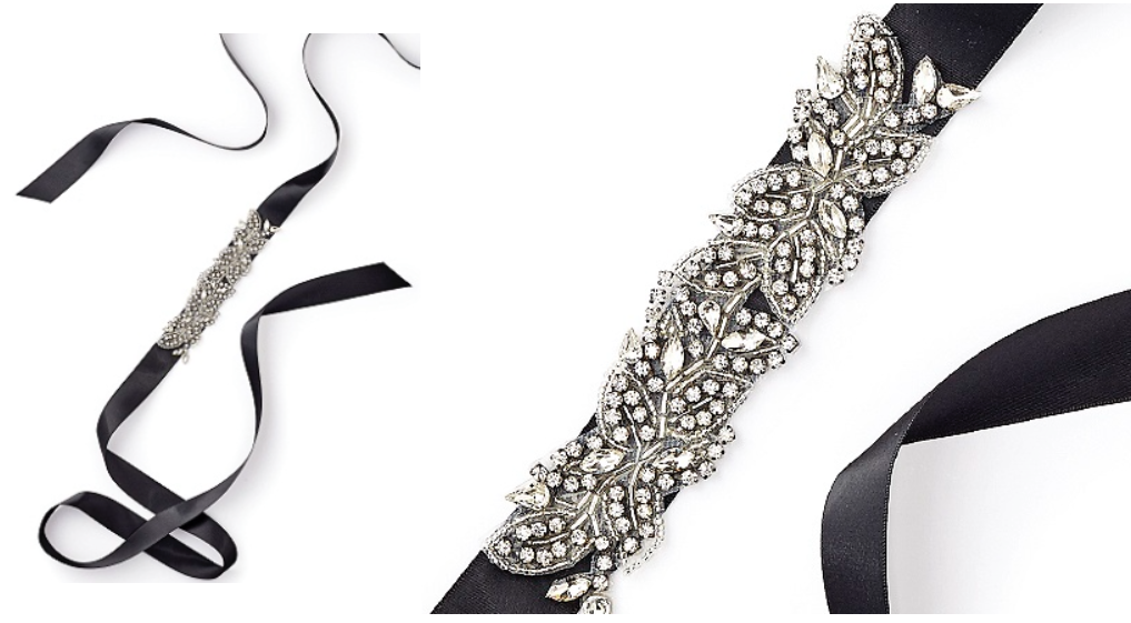 coloured bridal belts