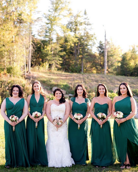 mix and match bridesmaid dresses