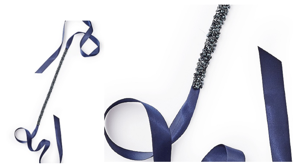 coloured bridal belts