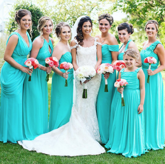 Mix and Match Bridesmaid Dresses