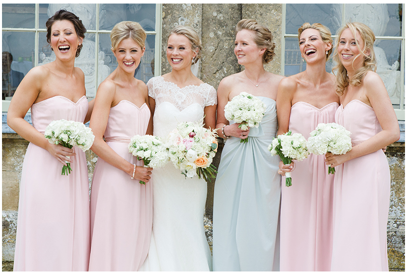 celadon bridesmaid dresses