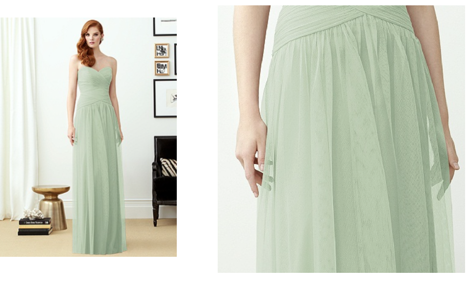 Tulle bridesmaid dresses