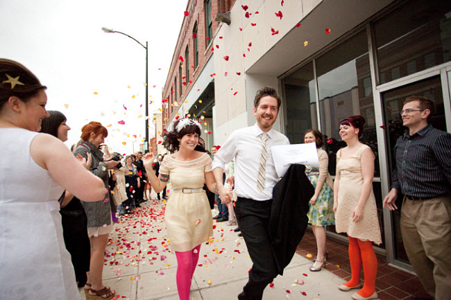 eclectic wedding diy