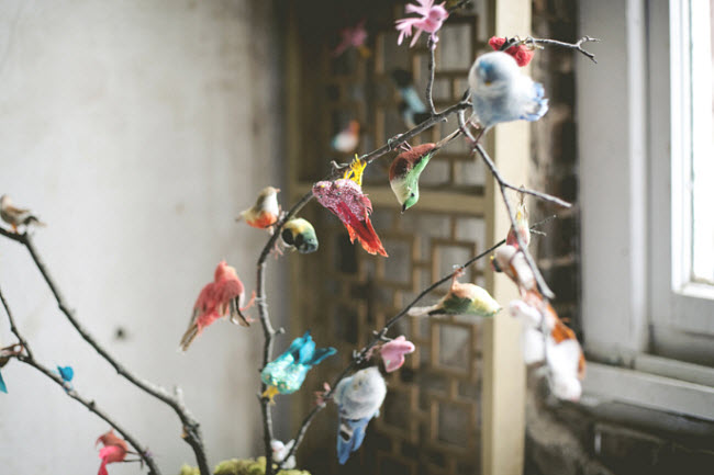 eclectic wedding diy
