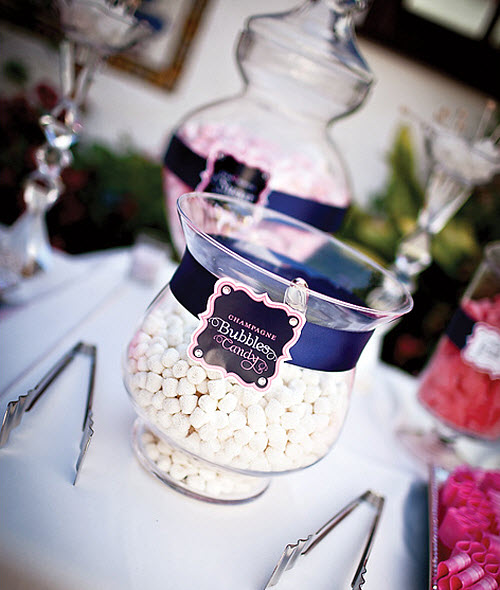 How to Add Glam to your Wedding Candy Buffet