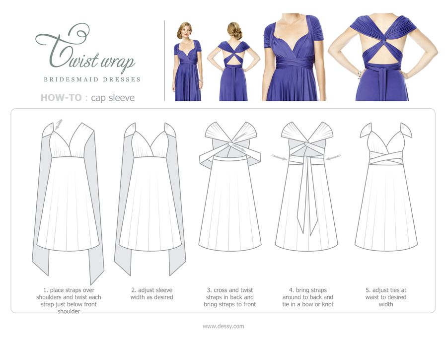 different ways to tie a multiway dress