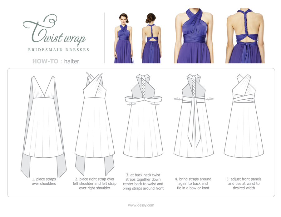 How to Tie Multiway Dresses, Classic Looks