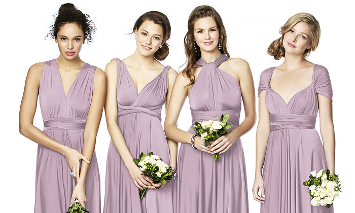 Twist Wrap Bridesmaid Dresses | The Dessy Group