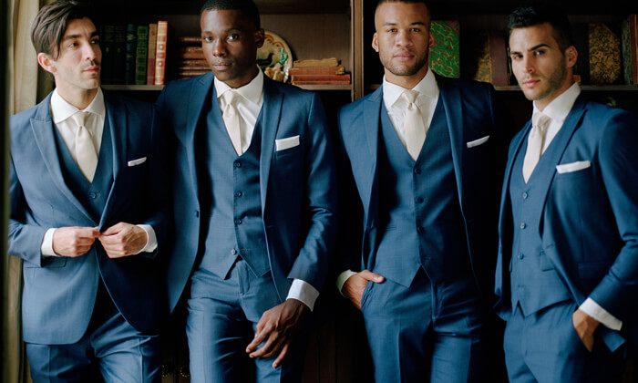 Tuxedos & Wedding Suits for Men - Rent or Buy | The Dessy Group