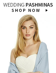 Pashminas in Matching Wedding Colors